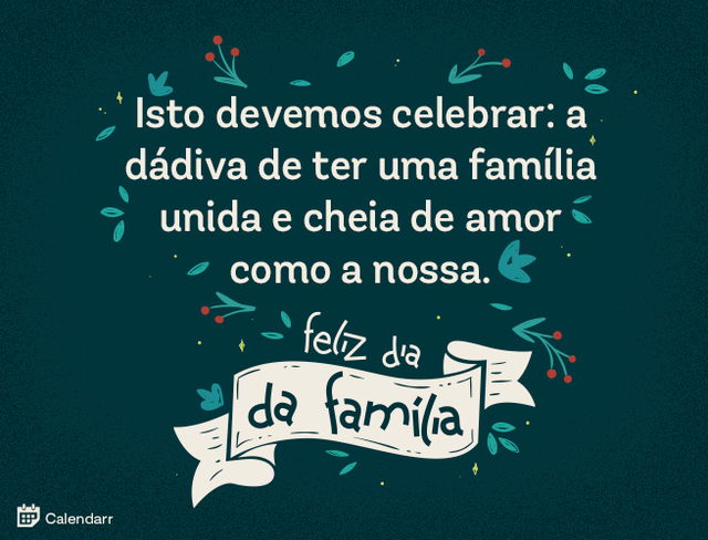 mensagem de bom dia para família