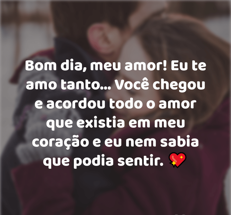 mensagem de bom dia para marido