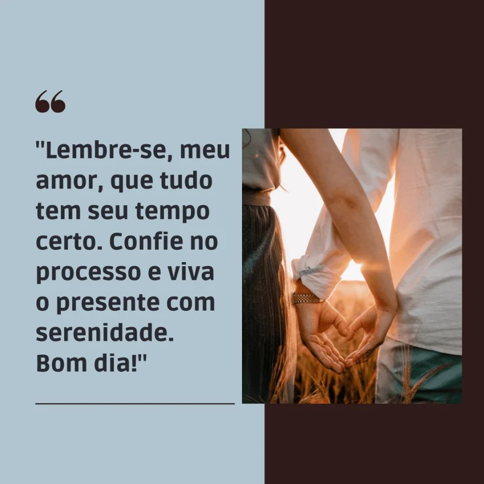 mensagem de bom dia para marido