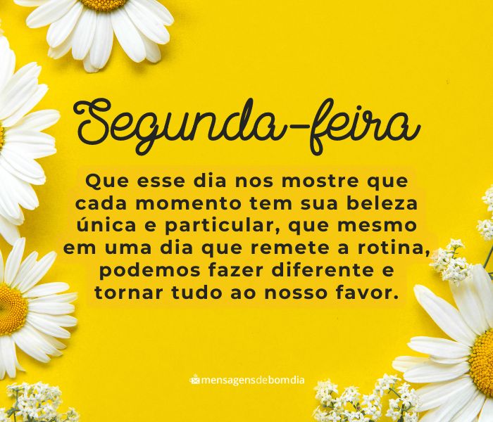 segunda-feira com fé e esperança