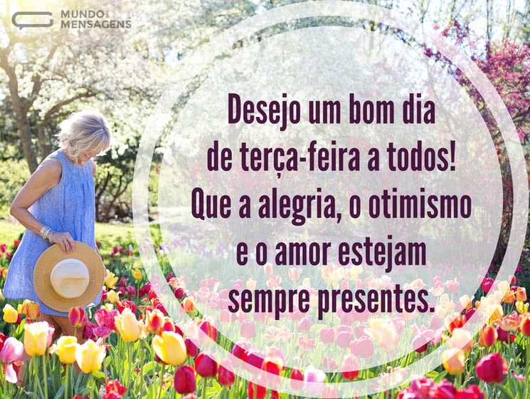 mensagem de bom dia para terça-feira