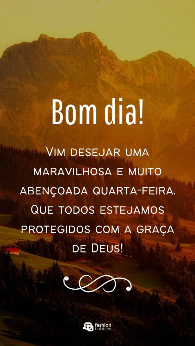 frases de bom dia para quarta-feira com esperança