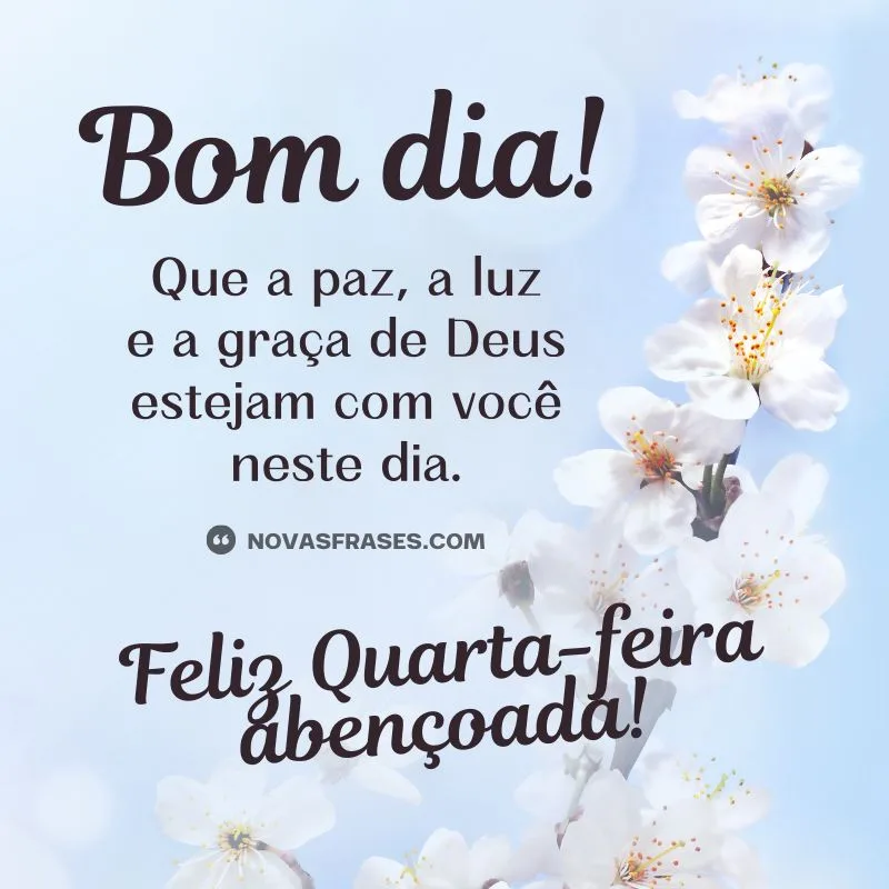 frases de bom dia quarta-feira para amigos