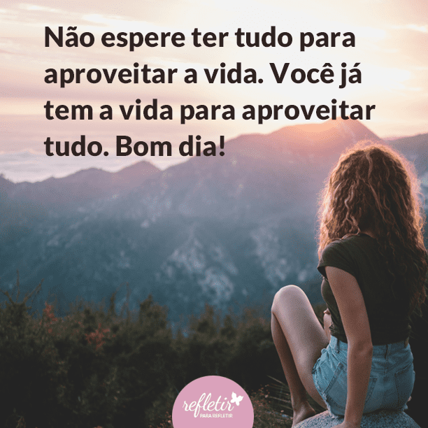 bom dia com reflexão e fé