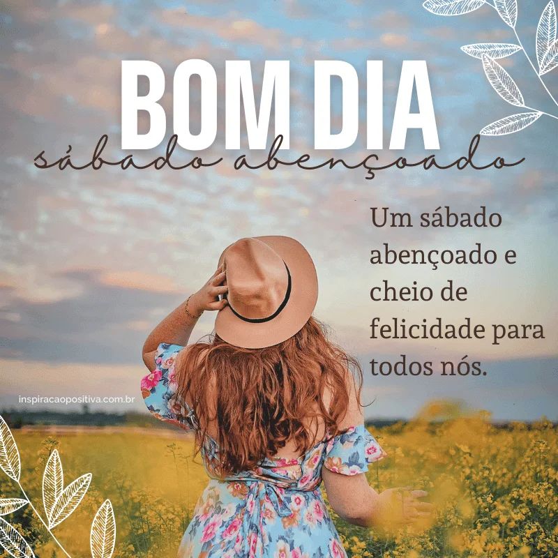 frases de bom dia sábado com paz