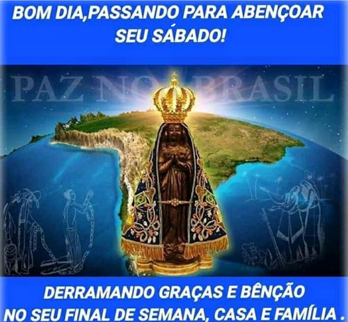 começar o sábado com bênçãos