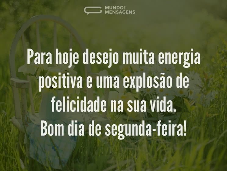 Frases curtas e impactantes para status de bom dia segunda-feira