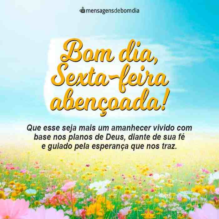 sextou bom dia