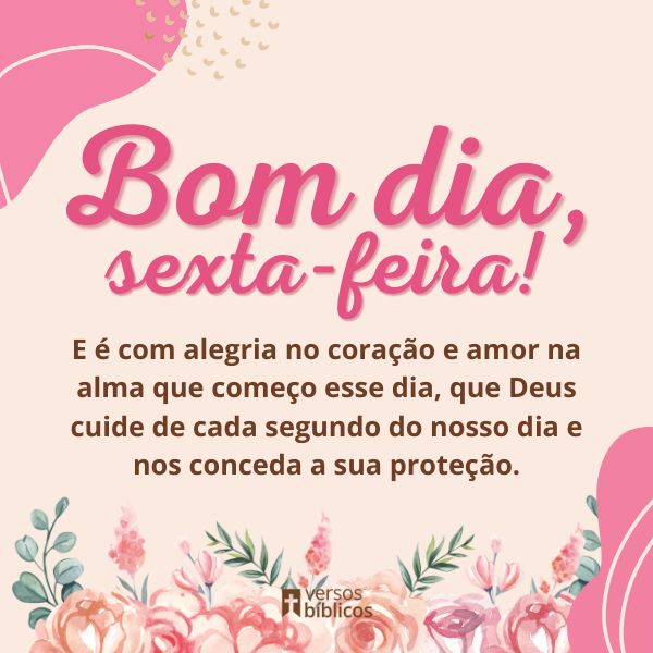 reflexão sexta-feira