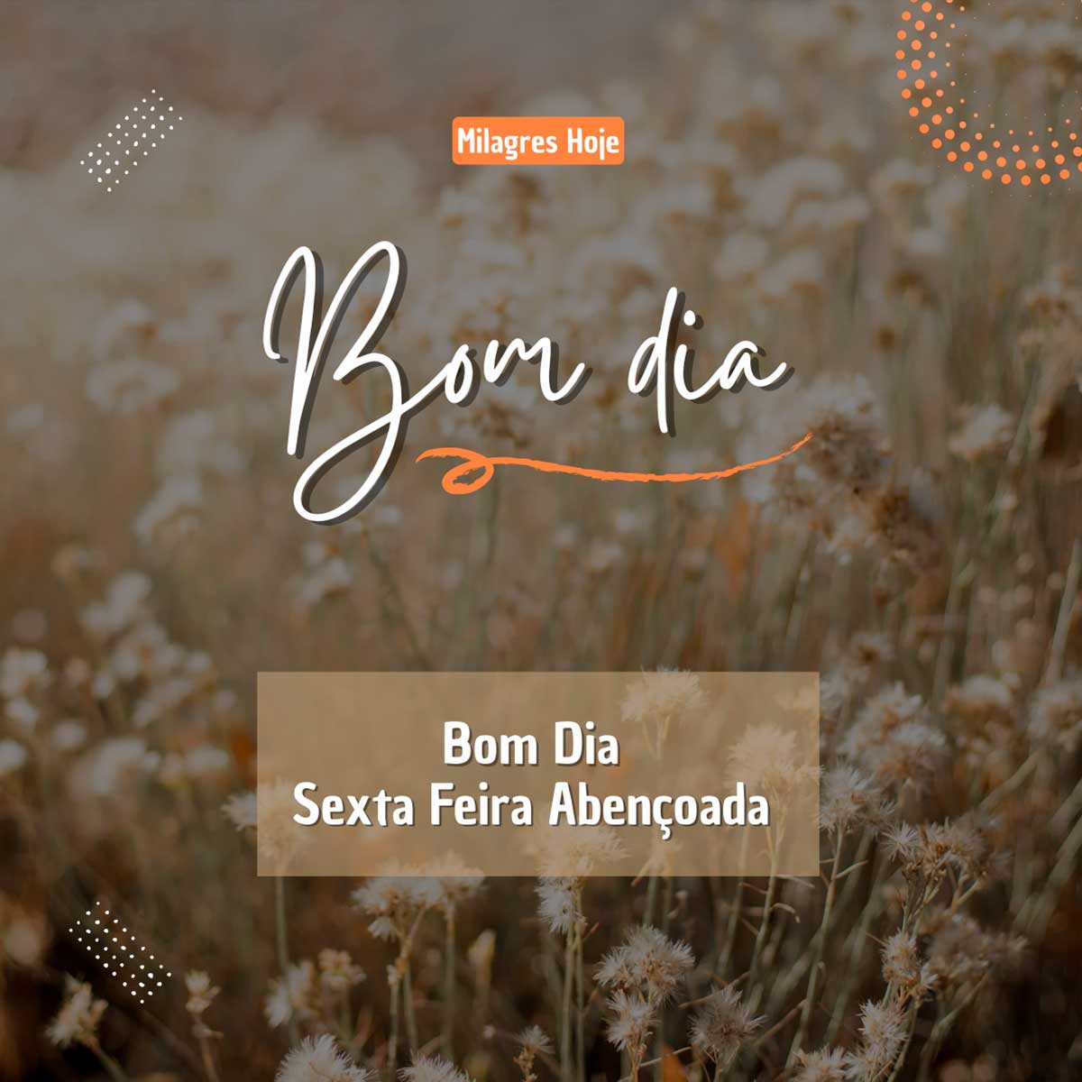 bom dia abençoado sexta