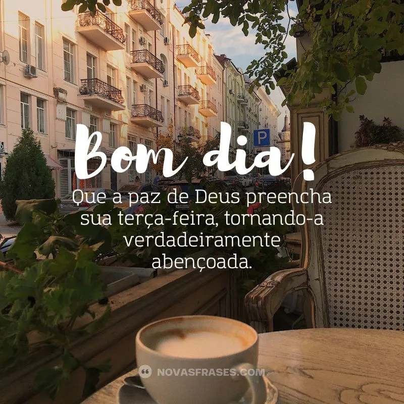 terça-feira abençoada por Deus