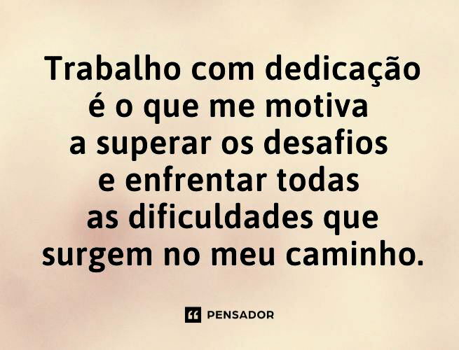 mensagem de bom trabalho