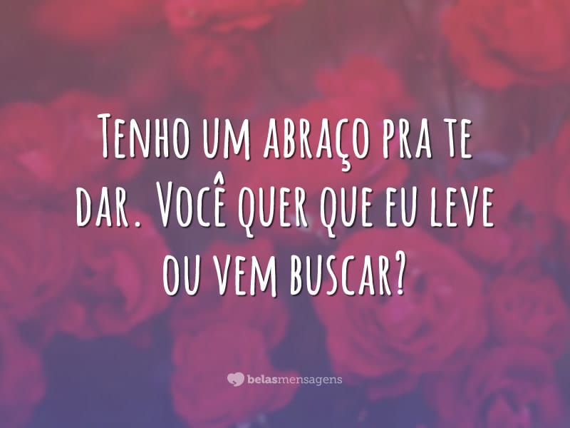 mensagem de carinho