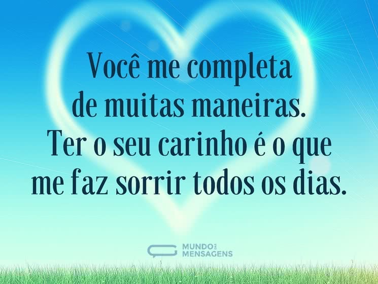declaração de amor sincera