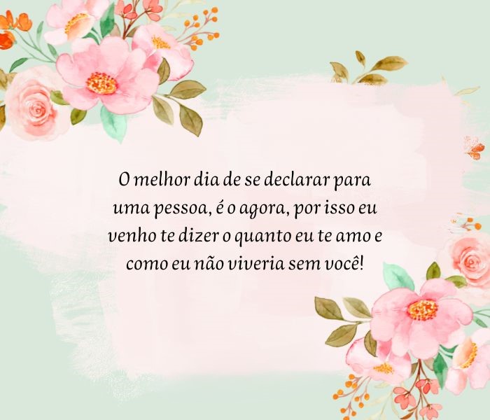 5 ideias de títulos:
1. Mensagens de Carinho para Todas as Ocasiões
2. Como Escrever uma Mensagem de Admiração Inesquecível
3. Dicas para Personalizar suas Mensagens e Torná-las Únicas
4. Frases Inspiradoras para Começar e Terminar o Dia
5. O Poder das Palavras: Expressando Afeto e Apoio por Mensagem