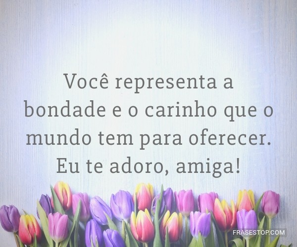 frases de carinho para amiga especial