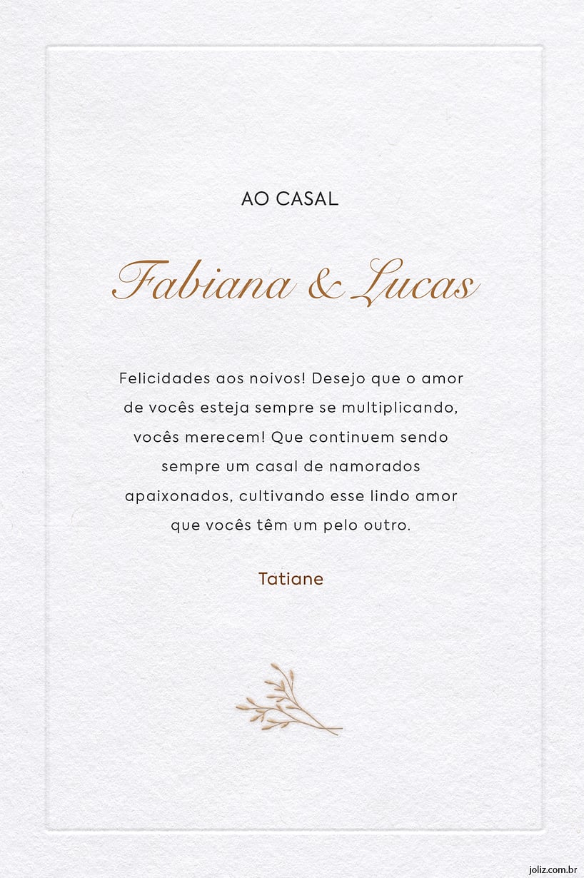 como escrever mensagem de casamento religiosa curta
