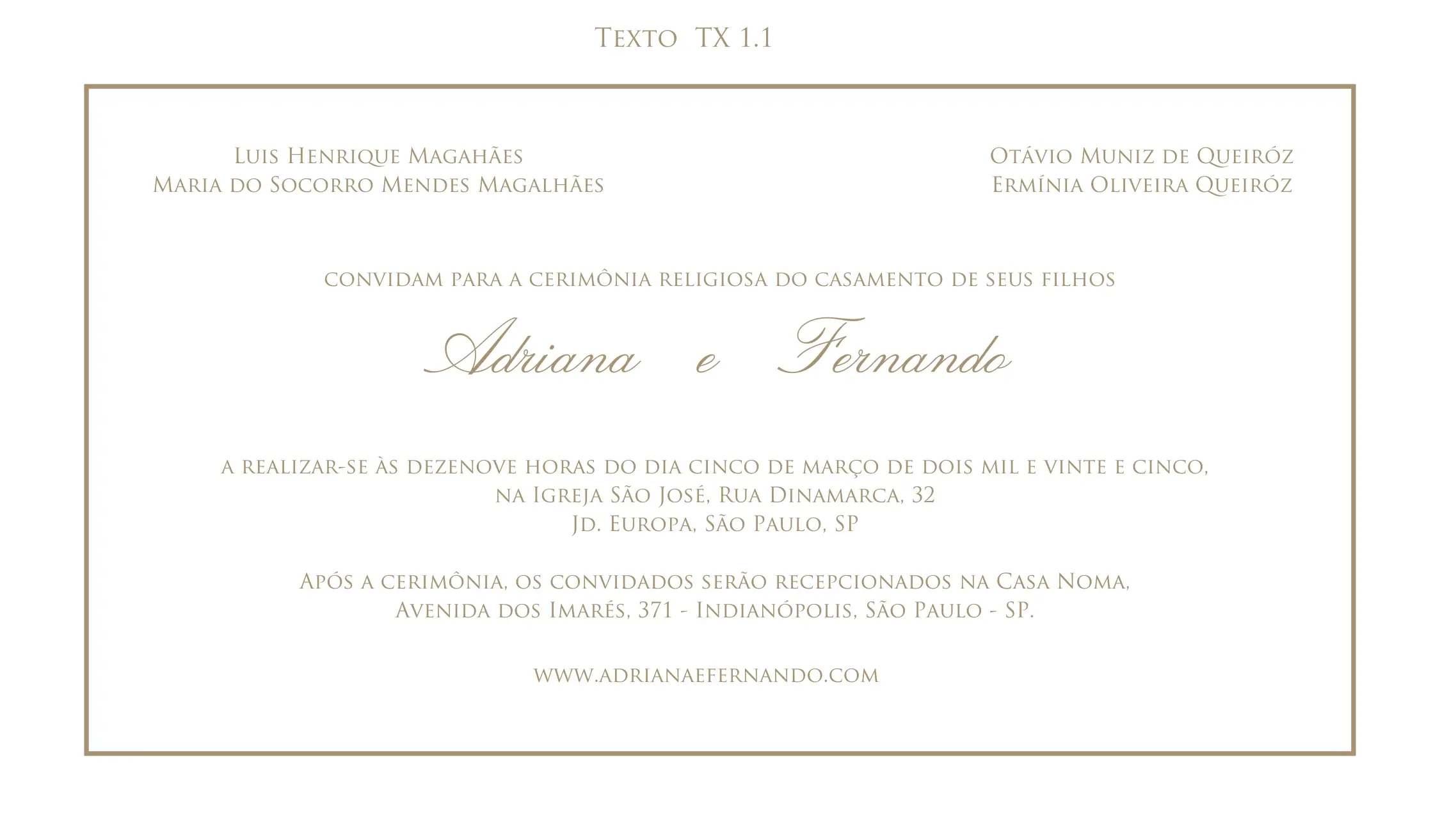 mensagem de casamento