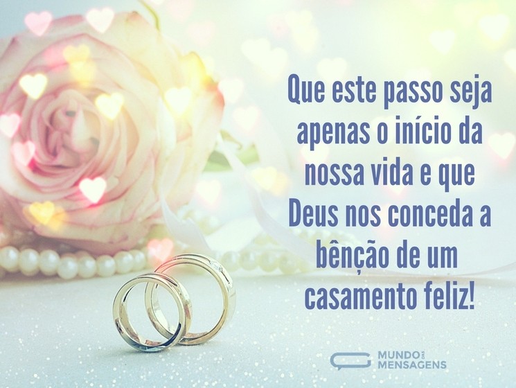 como escrever mensagem de casamento