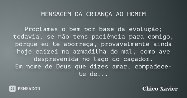 textos psicografados chico xavier