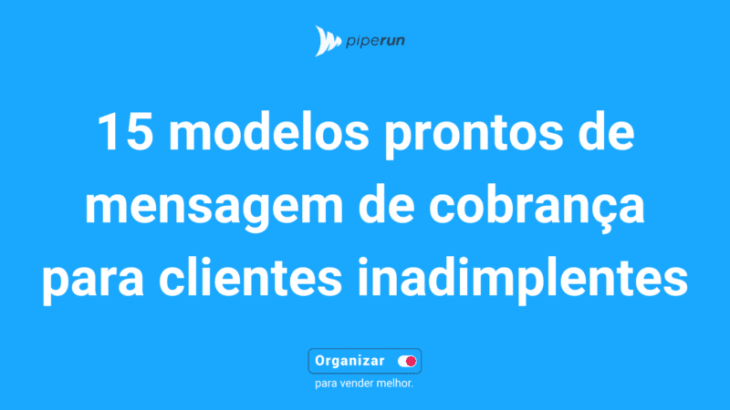 modelo de mensagem de cobrança atrasada