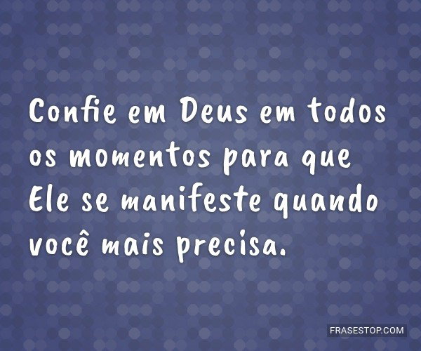 versículos sobre confiar em Deus