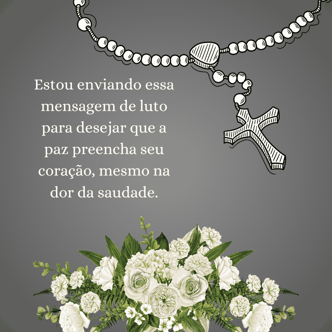 mensagens para quem perdeu um ente querido