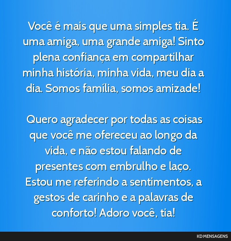 mensagens curtas para amiga
