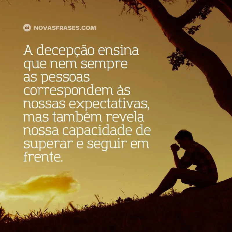 mensagens de decepção com amigos