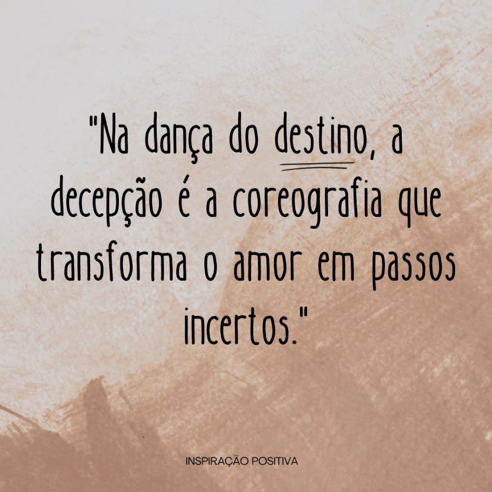 status de decepção
