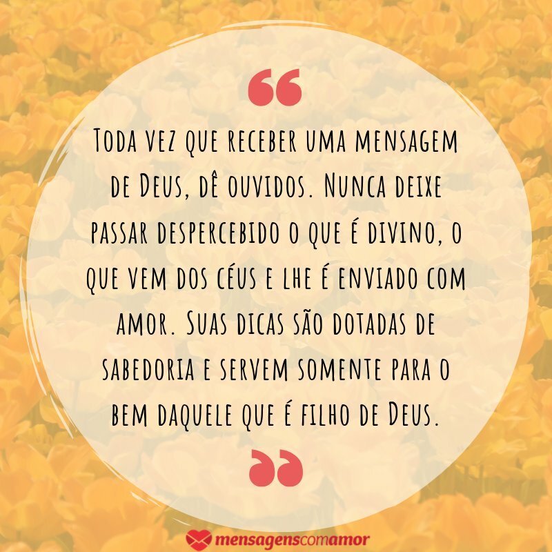 mensagens de deus para acalmar a alma