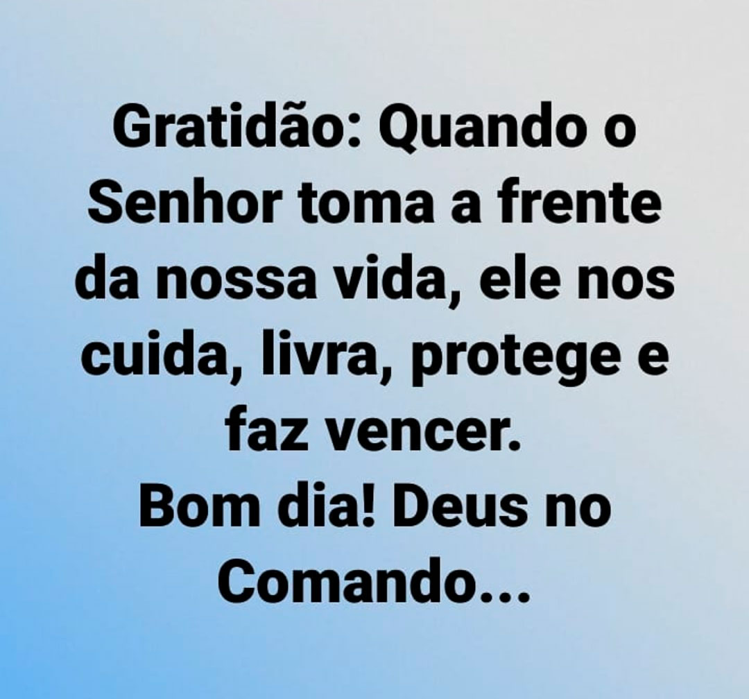 reflexão de bom dia com Deus