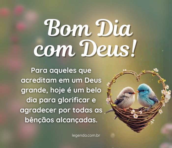 mensagem de deus para hoje 2026