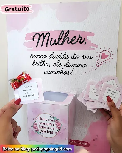 dia da mulher para namorada