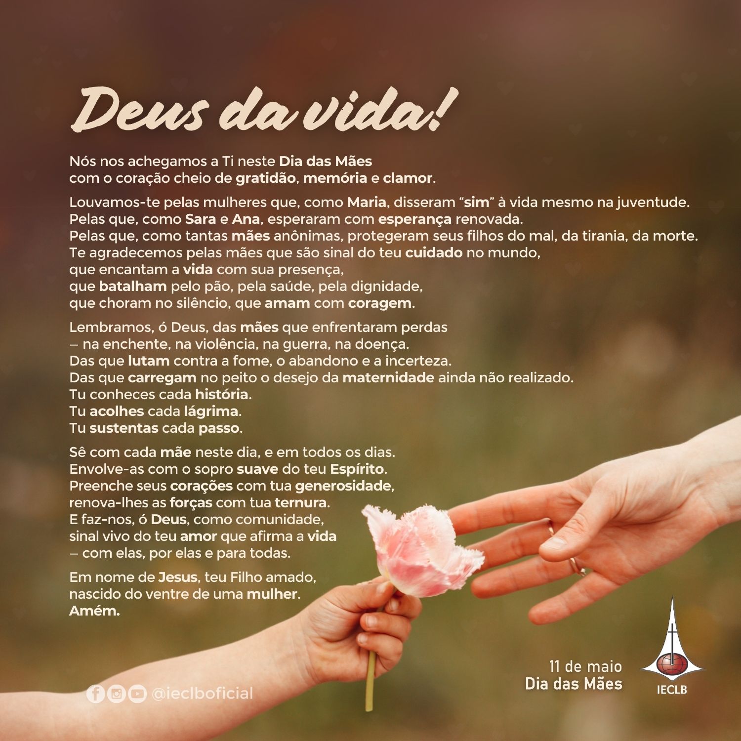 textos dia das mães