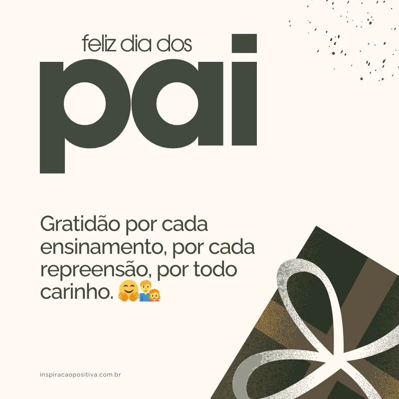 mensagens curtas dia dos pais