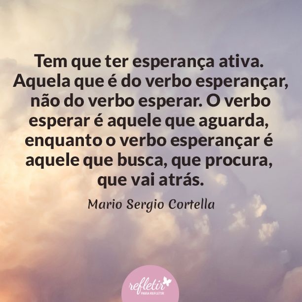 frases de esperança e fé em Deus