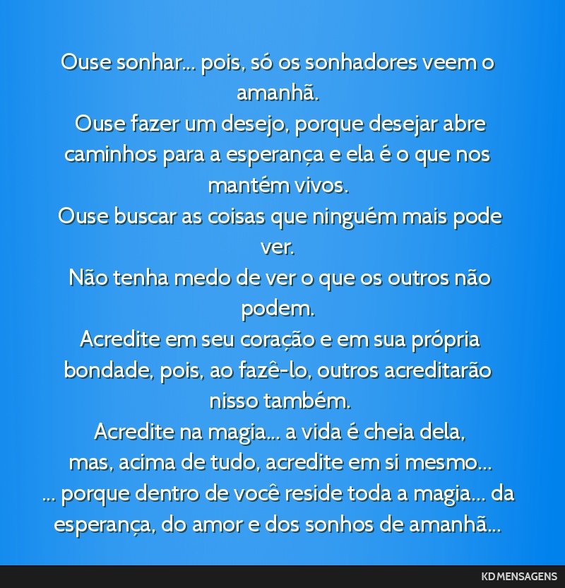 citações sobre esperança