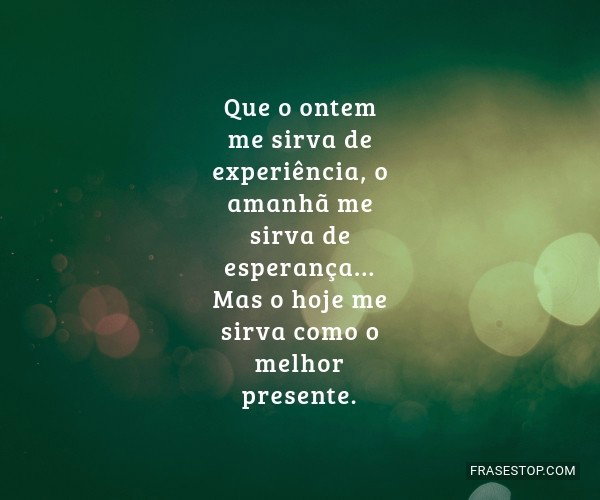 reflexões sobre esperança e fé