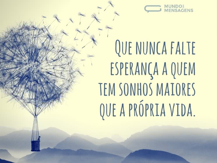 reflexões sobre esperança e fé