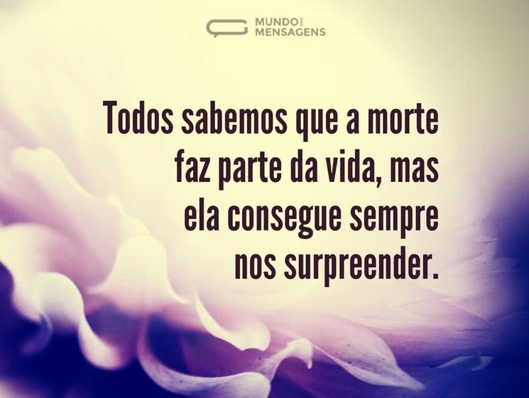 palavras de conforto para quem está de luto