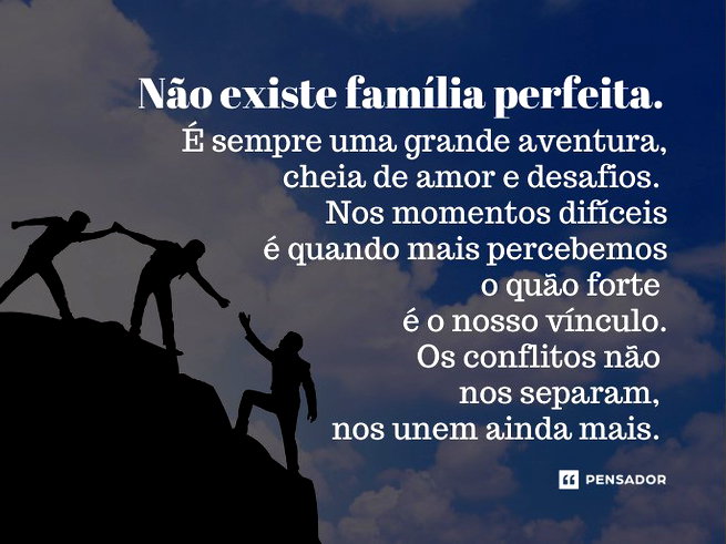 frases para família