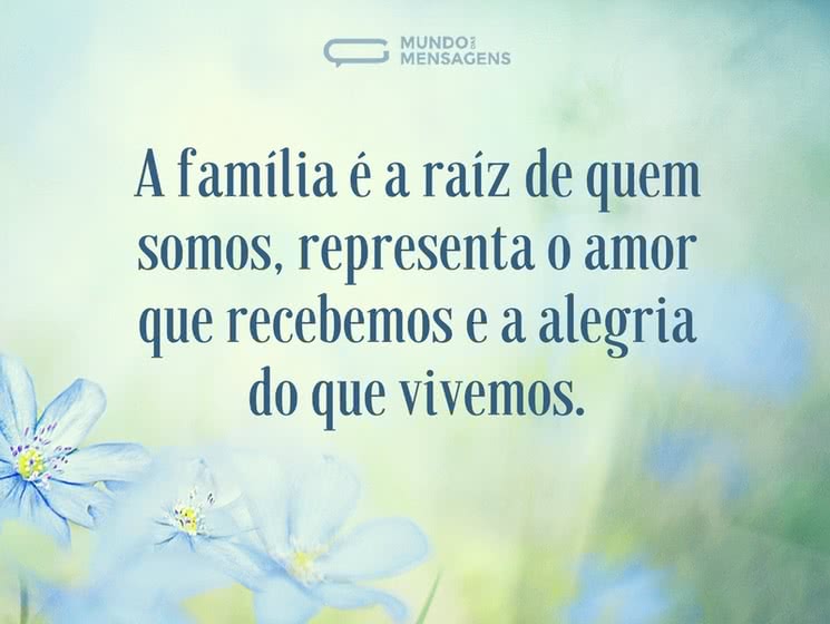 mensagens de amor familiar