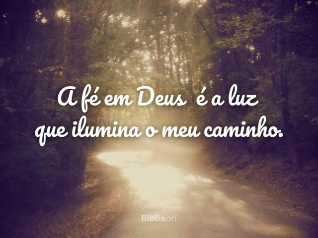 fé em deus e esperança