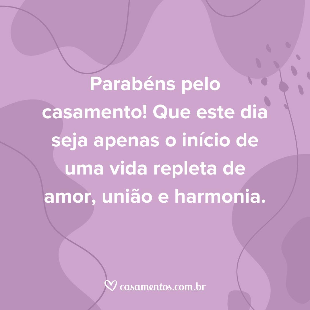 cartão de casamento