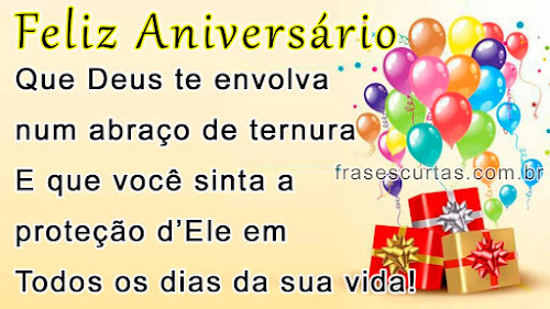 desejo de aniversário com fé