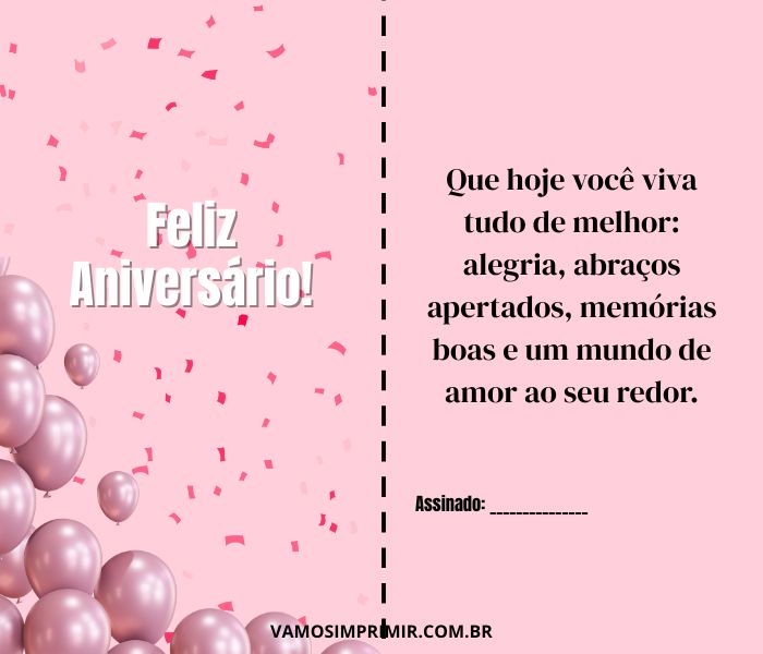 quanto custa enviar um presente com mensagem de aniversário para amiga
