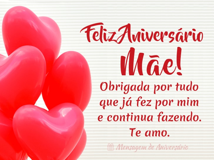 parabéns para mãe