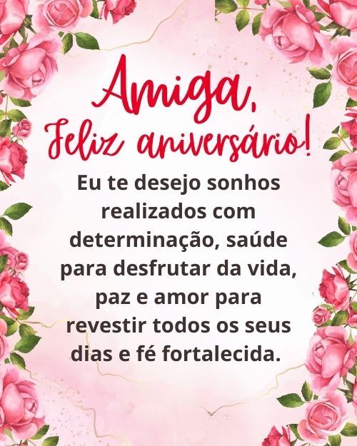 mensagens de aniversário para amiga que mora longe