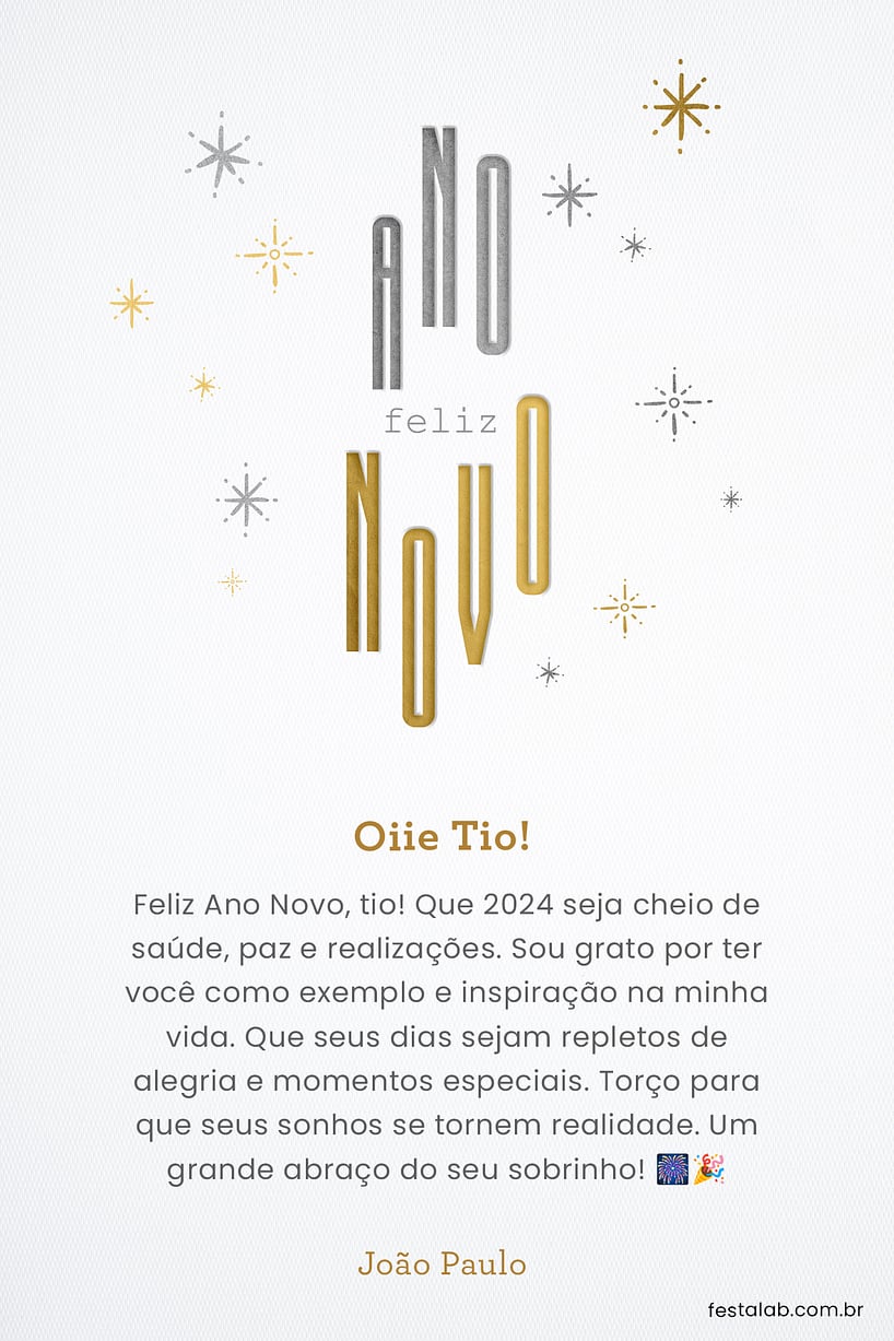 mensagens de feliz ano novo inspiradoras para 2026